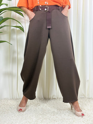 Paloma trousers in chocolate