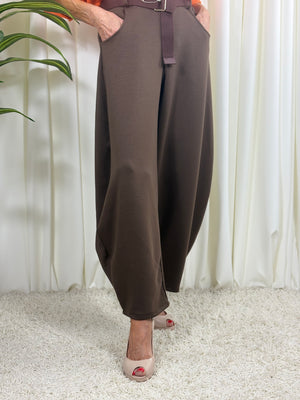 Paloma trousers in chocolate