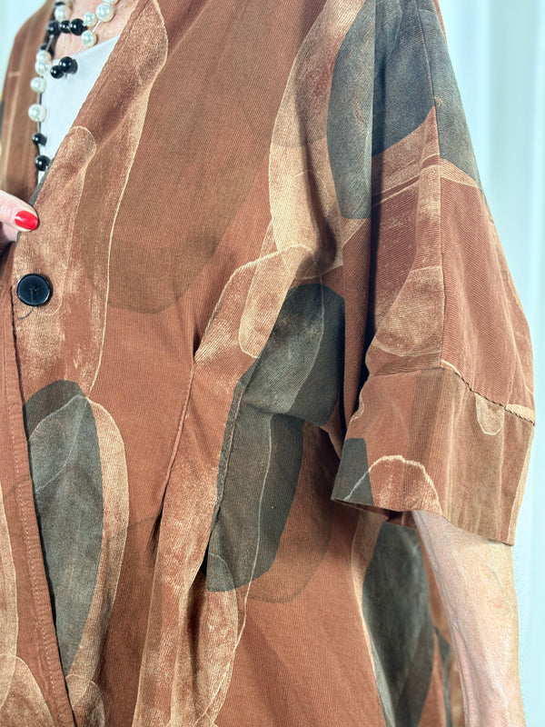 Madrid suit in rust