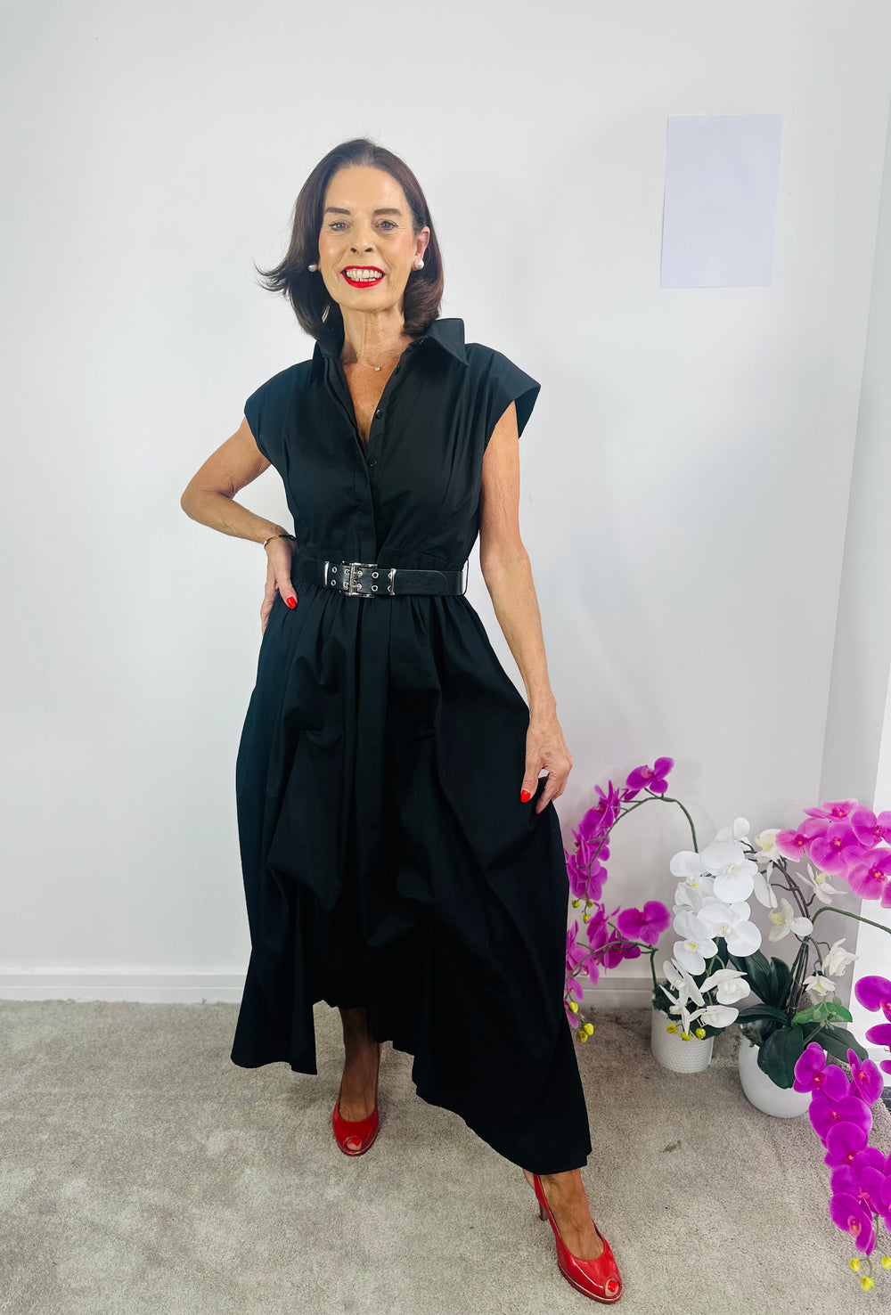 Montel Dress black