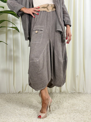 Marlo Trousers in dark mocha