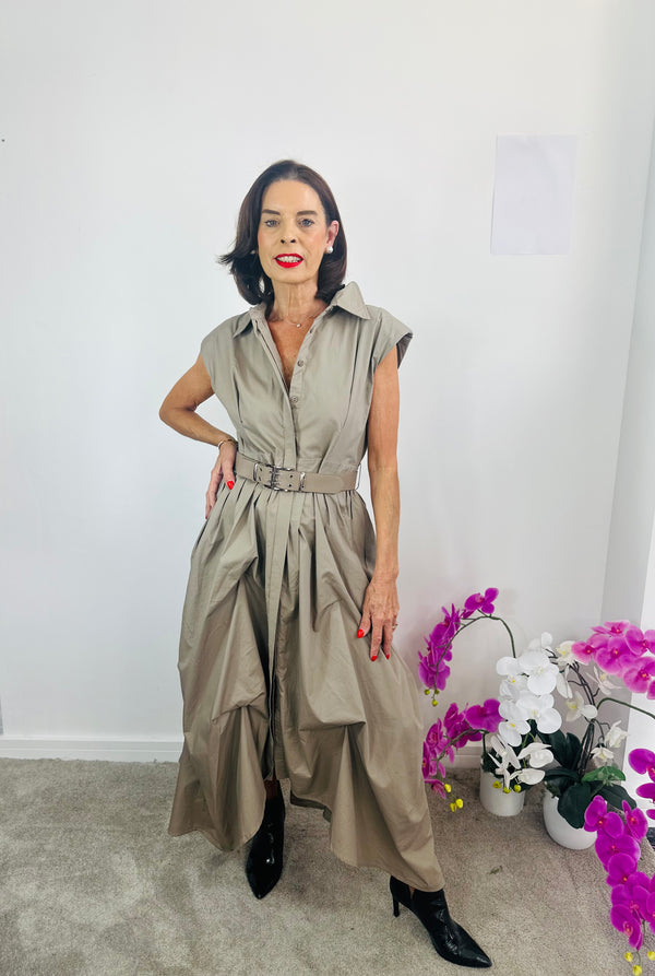 Montel Dress Mocha