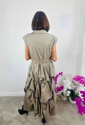 Montel Dress Mocha