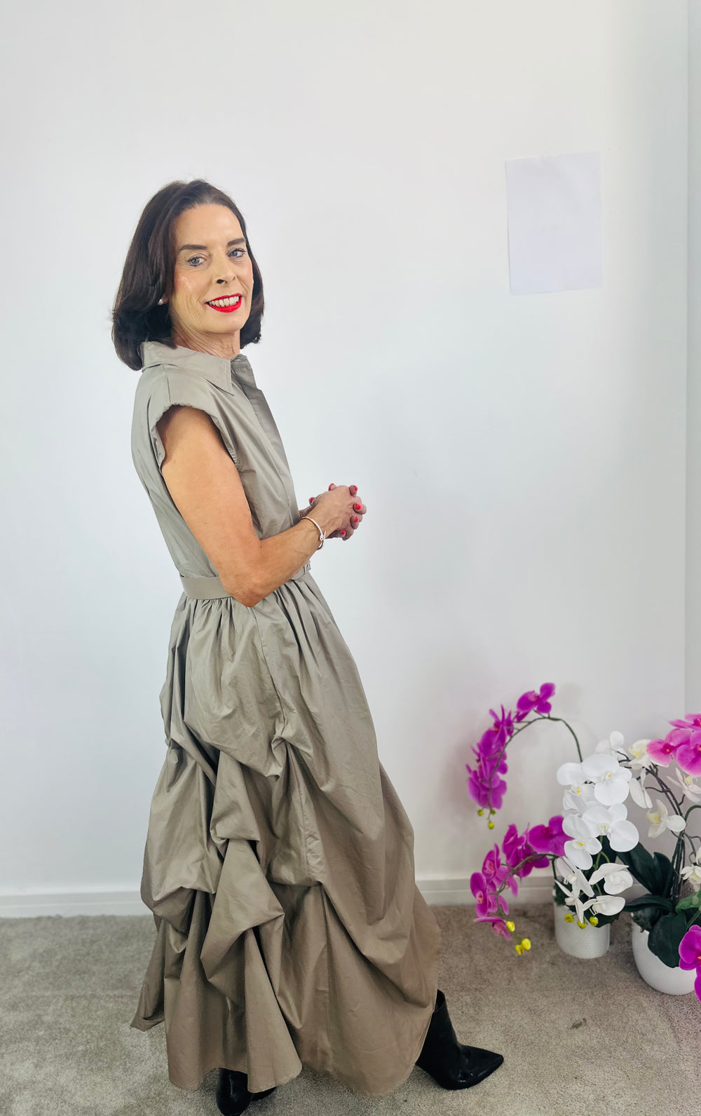 Montel Dress Mocha