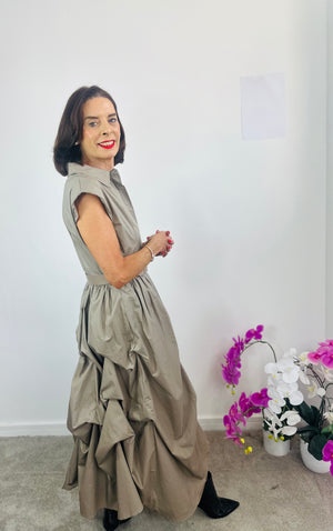 Montel Dress Mocha