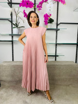 Florenze Dress  in blush