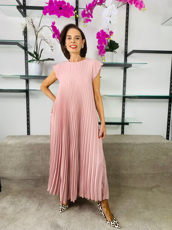 Florenze Dress  in blush
