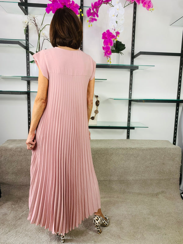 Florenze Dress  in blush