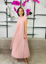 Florenze Dress  in blush