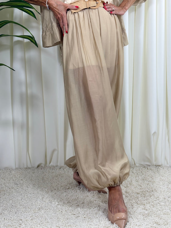 Murley suit in champagne