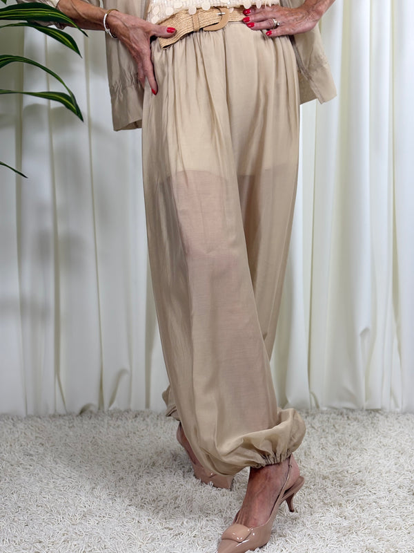Murley suit in champagne