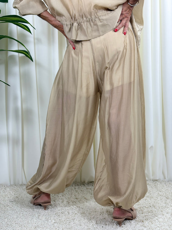 Murley suit in champagne
