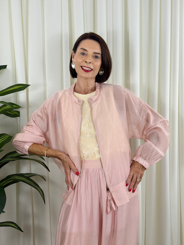 Murley suit in blush