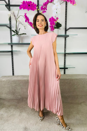 Florenze Dress  in blush