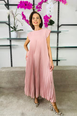 Florenze Dress  in blush