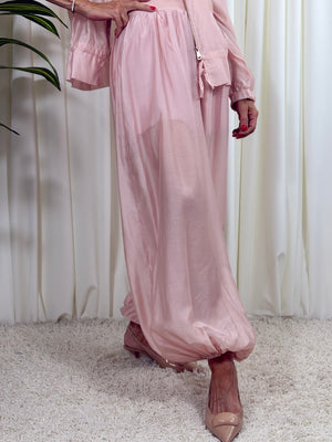 Murley suit in blush