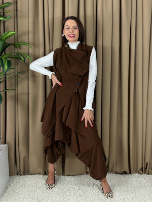 Dion Top in chocolate