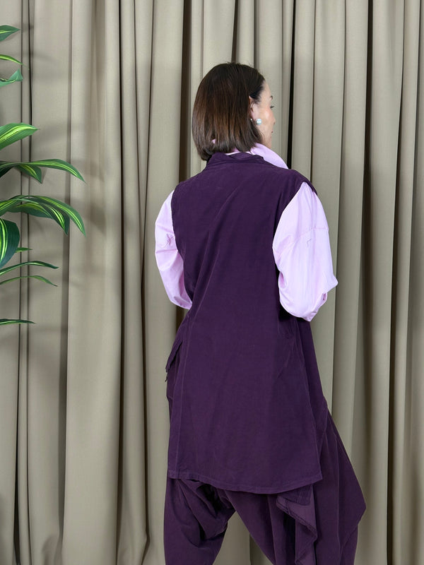 Dion Suit in mulberry