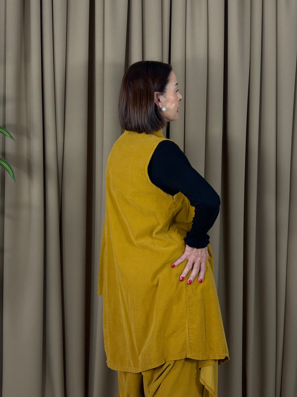 Dion Suit in mustard