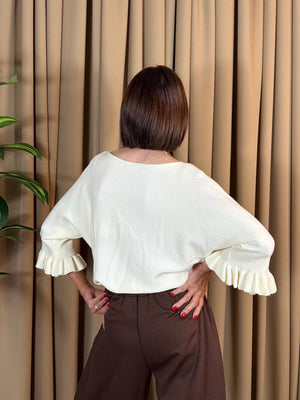 Zodiac knitwear in cream