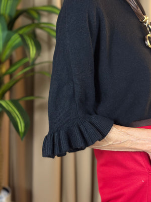 Zodiac knitwear in black