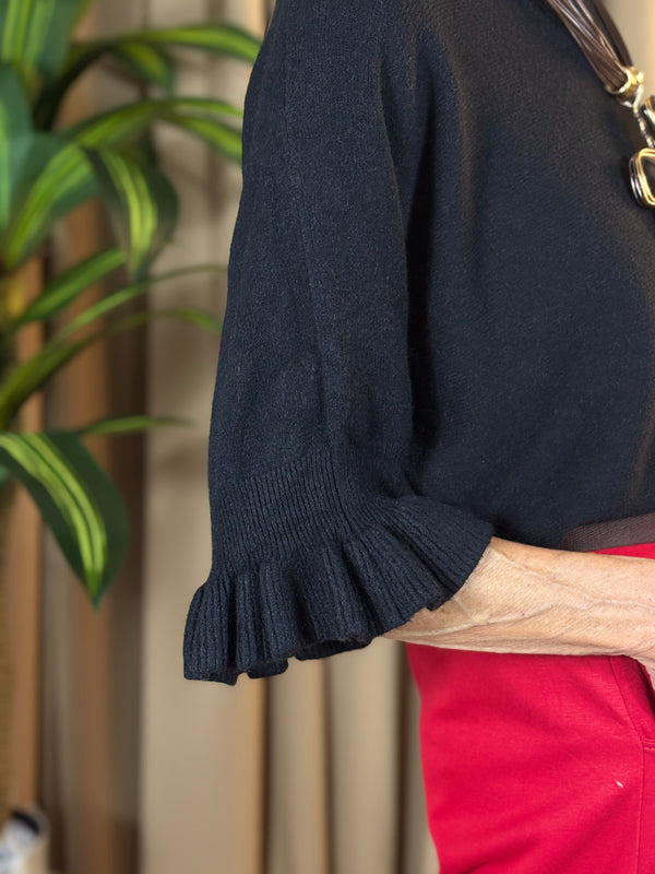 Zodiac knitwear in black