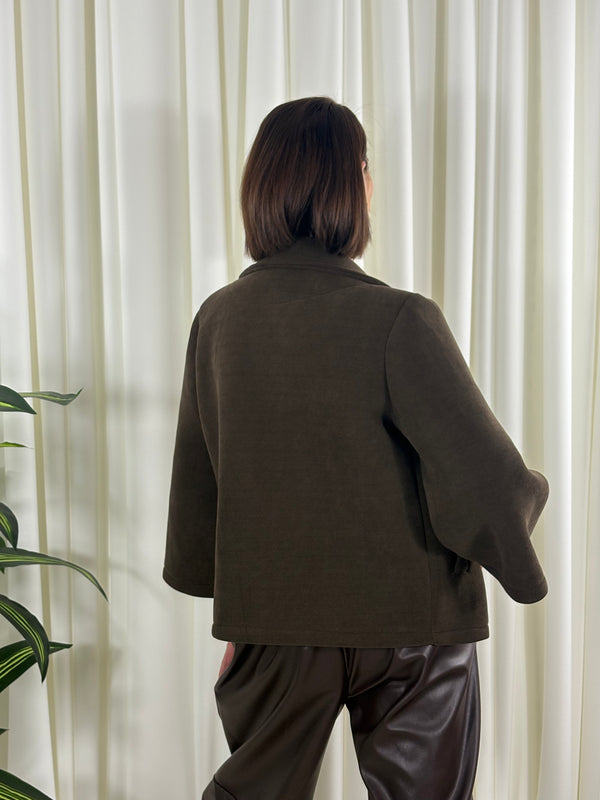 Dolly jacket in chocolate