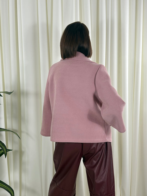 Dolly jacket in blush