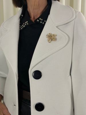 Dolly jacket in winter white