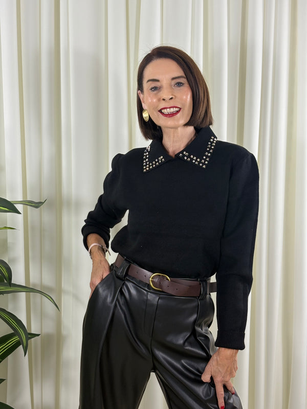 Brooklyn Knitwear in black