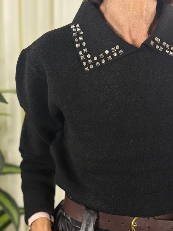 Brooklyn Knitwear in black