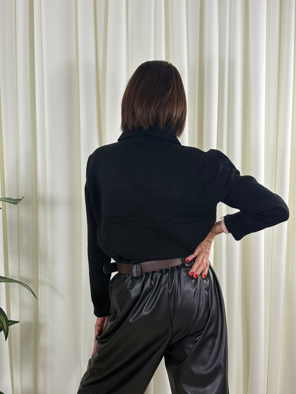 Brooklyn Knitwear in black