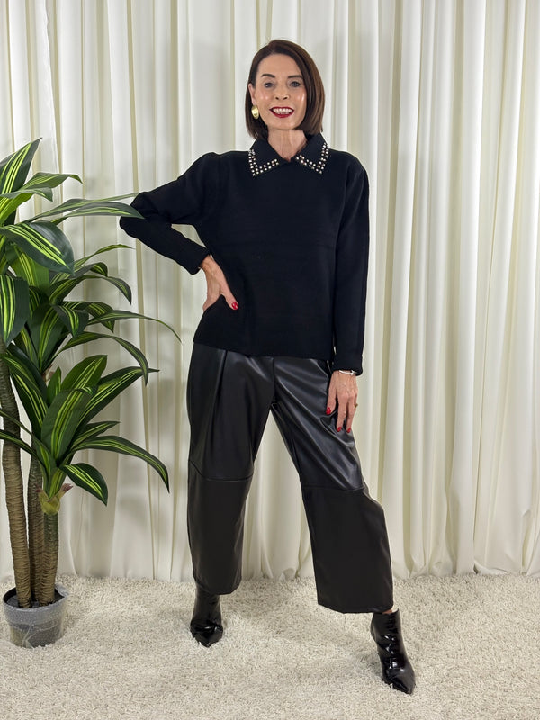 Brooklyn Knitwear in black