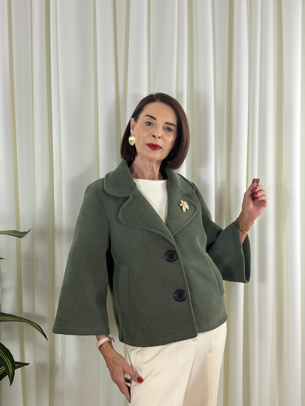Dolly jacket in sage
