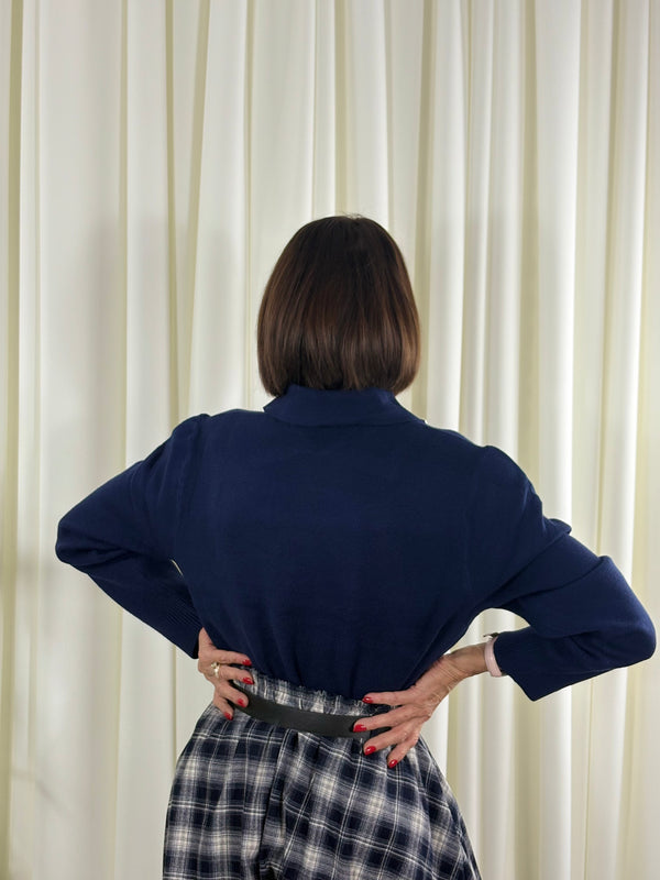 Brooklyn  Knitwear in Navy