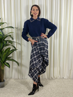 Brooklyn  Knitwear in Navy