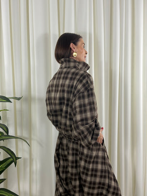 Alexandra jacket in chocolate