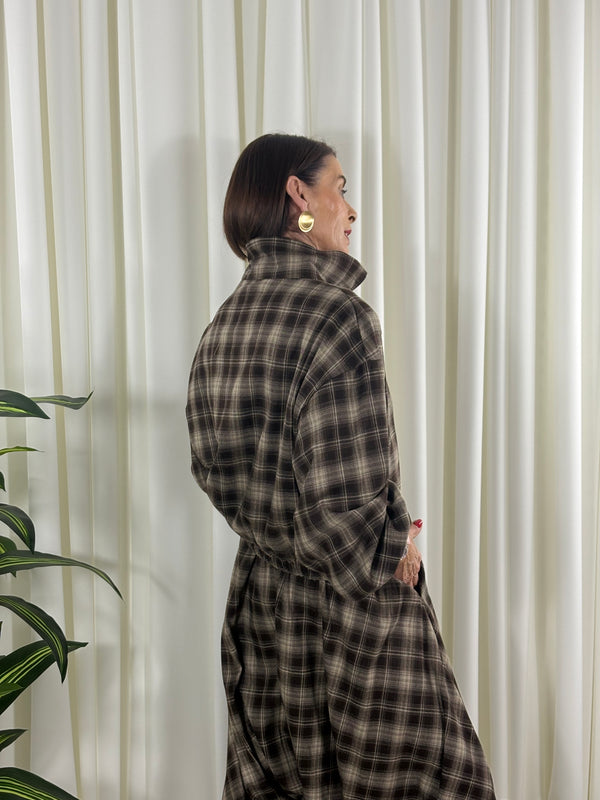 Alexandra jacket in chocolate
