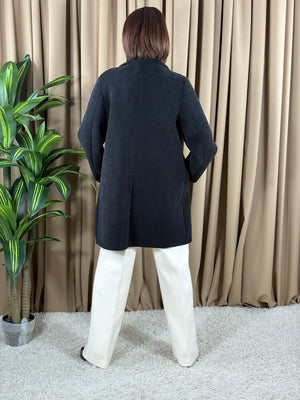 Dolly Three quarter jacket in Black