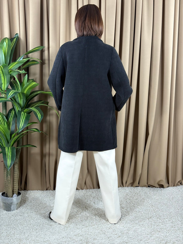 Dolly Three quarter jacket in Black