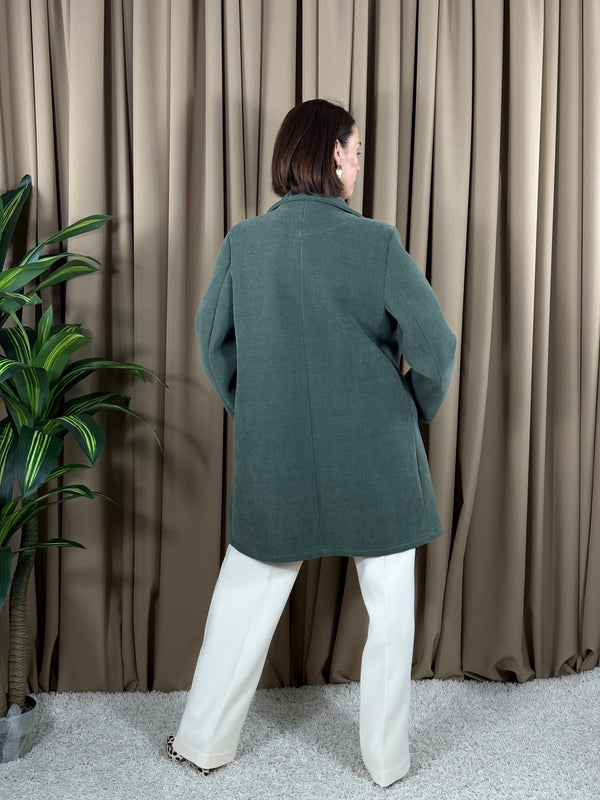 Dolly Three quarter jacket in sage