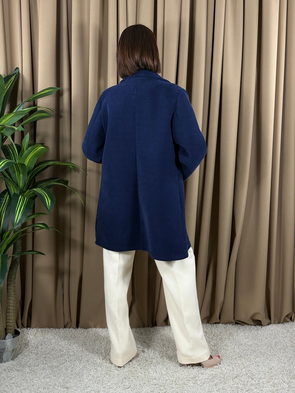 Dolly Three quarter jacket in navy