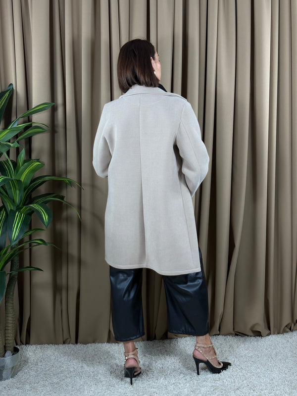 Dolly Three quarter jacket in beige