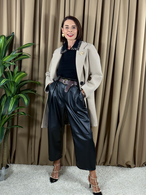 Dolly Three quarter jacket in beige