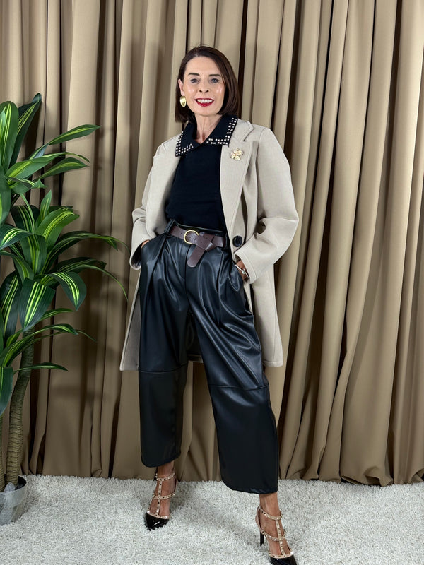 Dolly Three quarter jacket in beige
