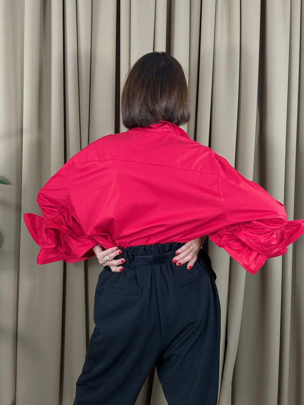 Francisca shirt in red