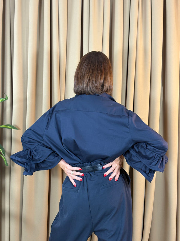 Francisca shirt in navy
