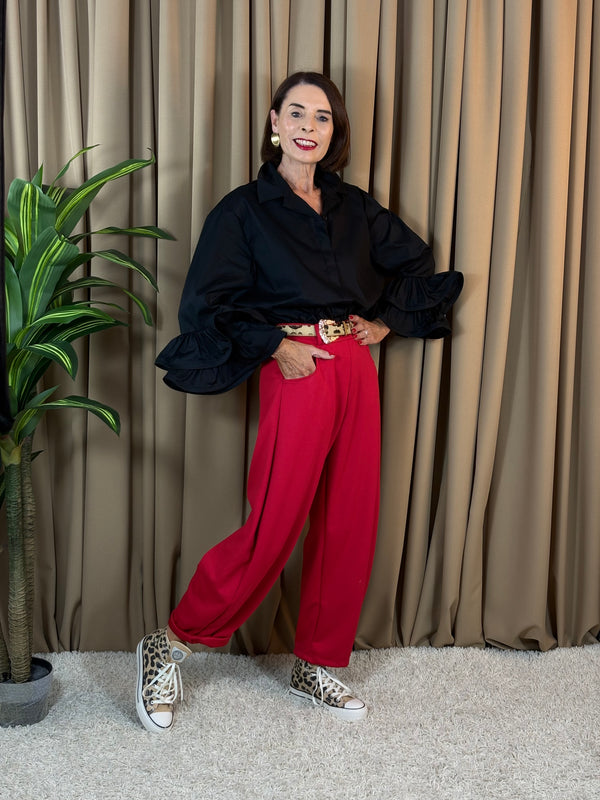 Francisca shirt in black