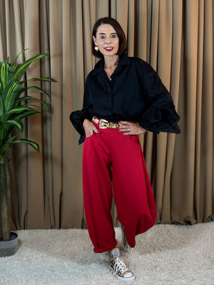 Francisca shirt in black