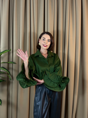 Francisca shirt in sage